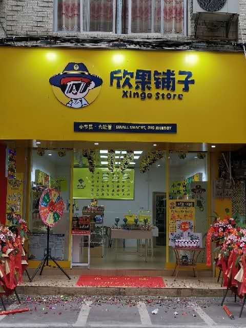 小零食大能量欣果铺子全国品牌连锁店入驻平乐县新安街滨江道72号将于