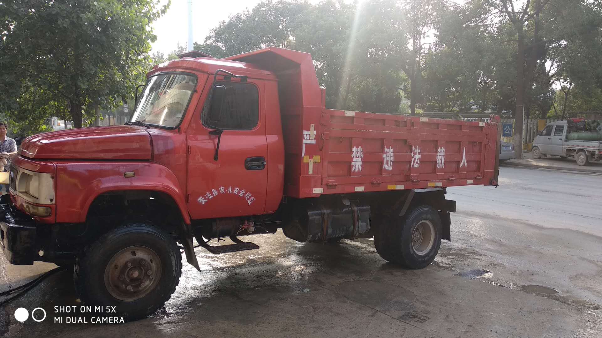 个人12年8月振兴自卸车,4102带增压