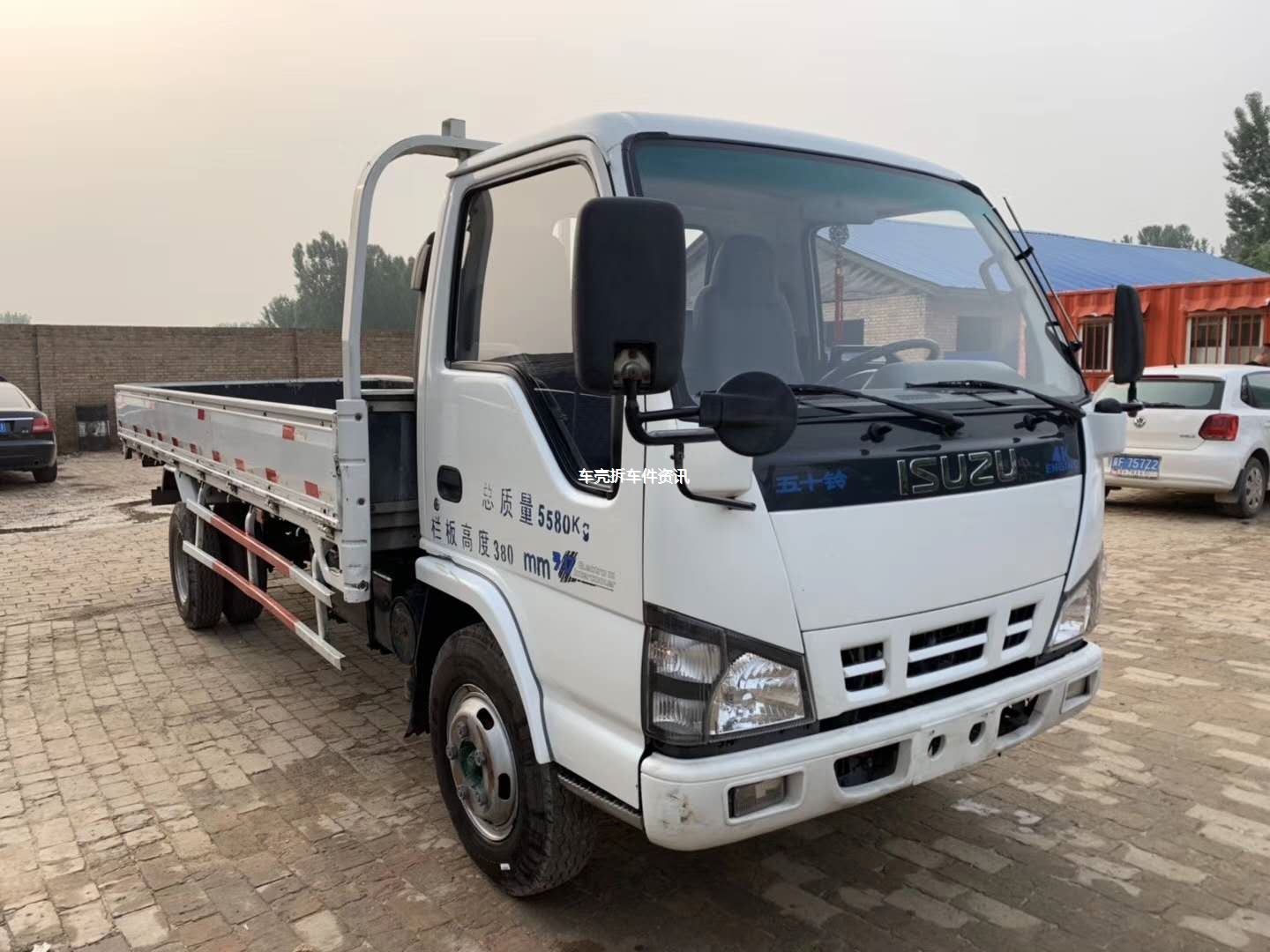 出,12年五十铃4k单排货车,首都单位退役整车,极品,实表一   _微赞云