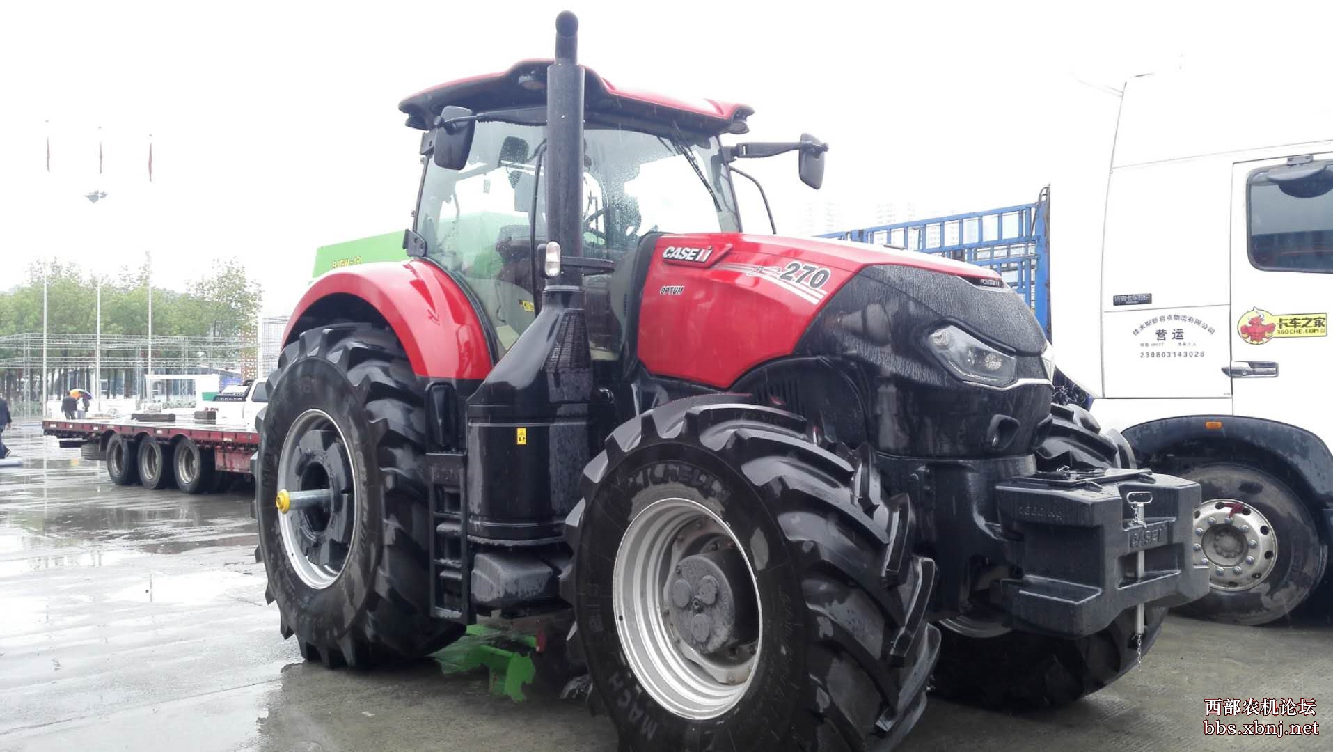 新款凯斯270亮相2019新疆农机展先睹为快