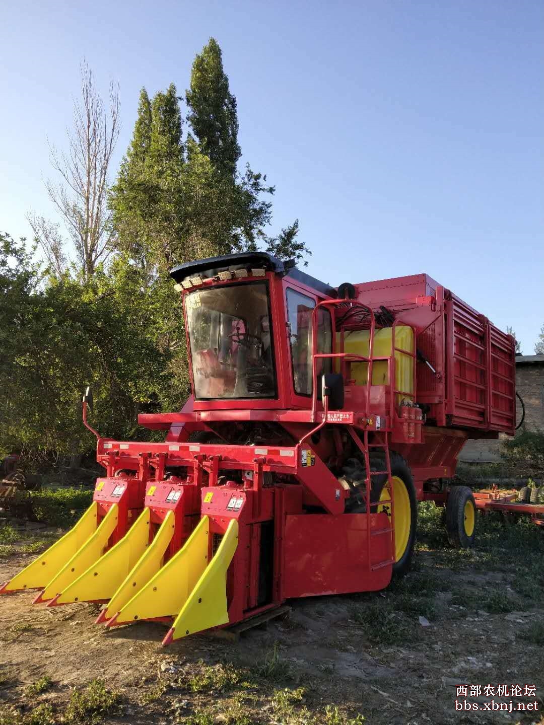 出售15年钵施然三行采棉机