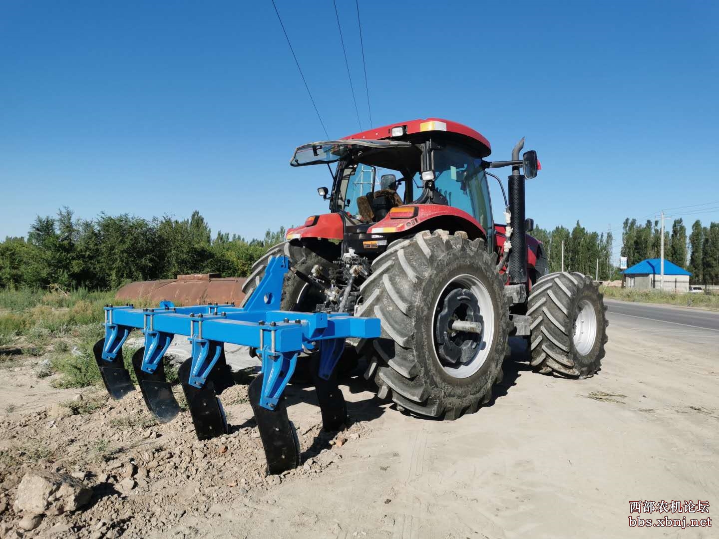 凯斯2304 同力三米六齿深松机!