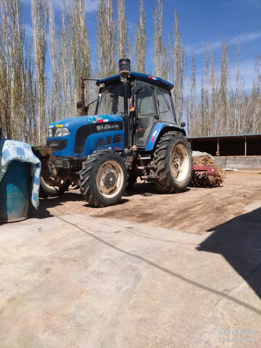 出售2010年福田欧豹754拖拉机,原车东方红发动机,车况良   _微赞云