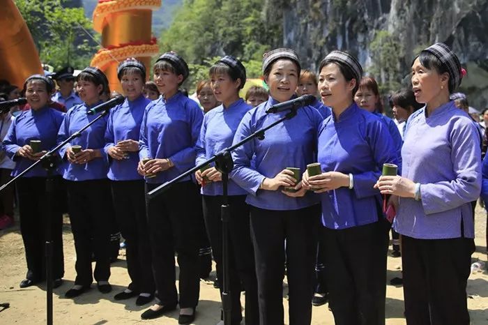 2019年樂業縣第五屆新化卜隆古歌文化旅遊節篝火晚會山歌對唱易聯直播