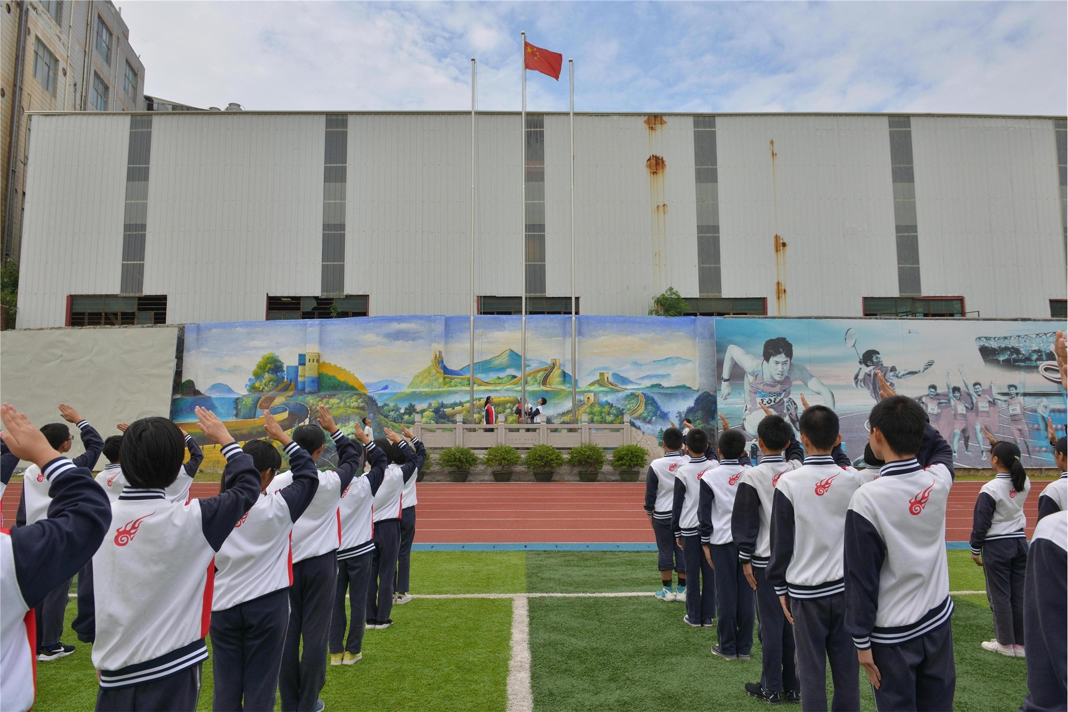 晋江市罗山中学图片